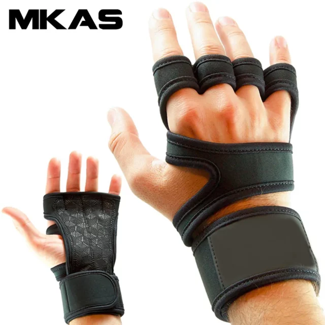 Pair Weight Lifting Training Gloves Women Men
