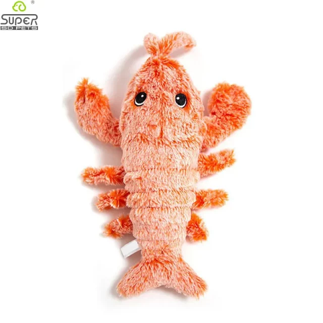 Pet USB Charging Simulation Electric Dancing Moving Floppy Lobster.