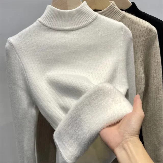 Half Turtleneck Soft Knit