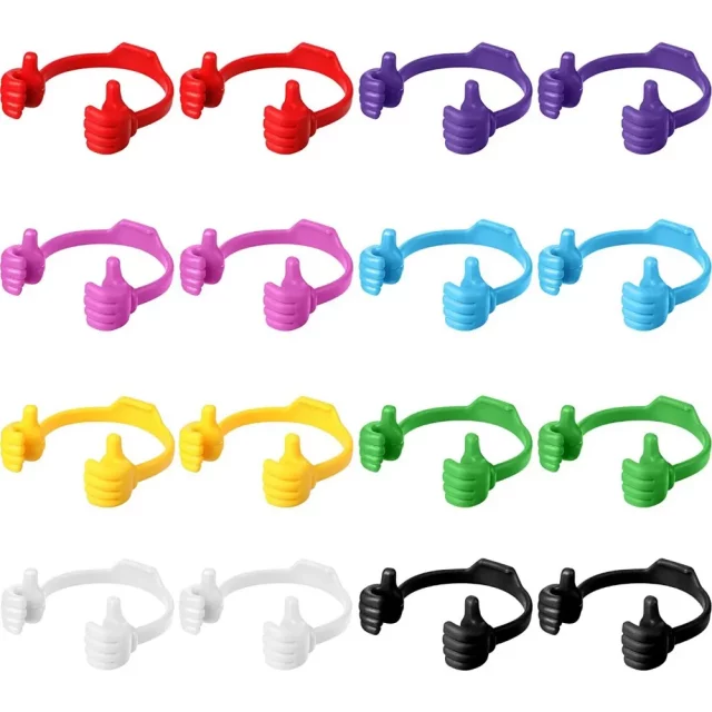 Thumbs-up Modeling Colorful Holder for Smart Phone