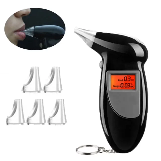 Digital Breath Tester Professional Alcohol Breath Tester.